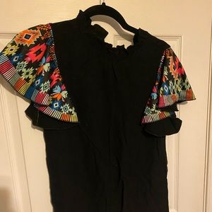 Boutique Black Top